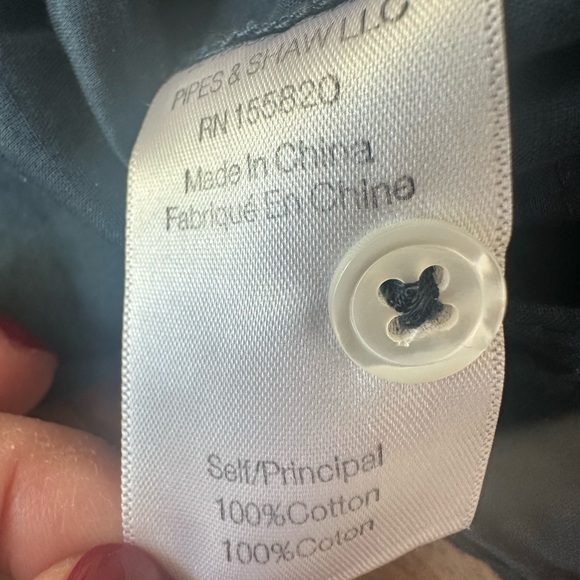 Veronica Beard Tenille Navy Ruffle Trim Blouse. Perfect for Spring. Size Small - Picture 5 of 8